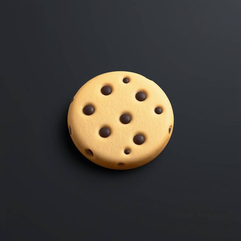 Een icoon van een cookie.